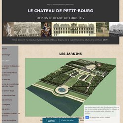 Les jardins du château de Petit-Bourg