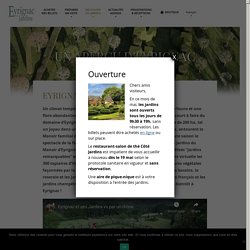 Un aperçu des jardins d''Eyrignac, joyau végétal dans un écrin de verdure : Eyrignac et ses jardins