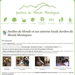 Jardins du Monde Montagnes