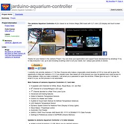jarduino-aquarium-controller - Jarduino Aquarium Controller v1.2