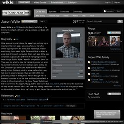 Jason Wylie - The Mentalist Wiki