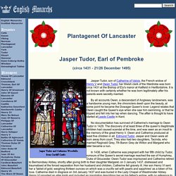 Jasper Tudor, Earl of Pembroke
