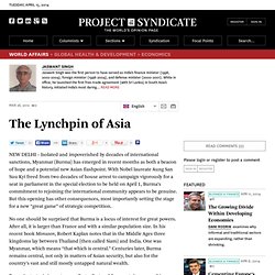 "The Lynchpin of Asia" by Jaswant Singh