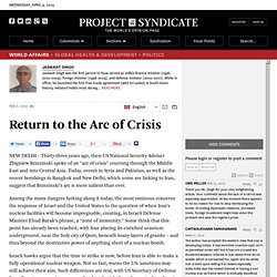 "Return to the Arc of Crisis" by Jaswant Singh