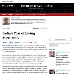 India’s Year of Living Stagnantly - Jaswant Singh