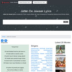 Jattan De Jawaak Lyrics