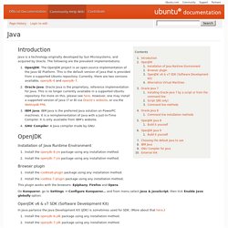Java on Ubuntu