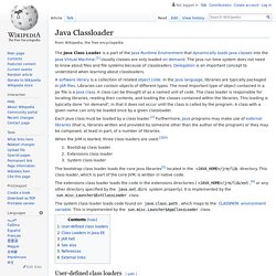 Java Classloader - Wikipedia