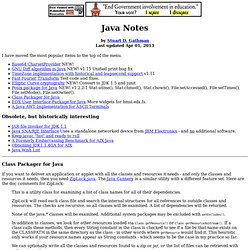 Java Notes