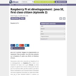 Java SE sur le Raspberry Pi (dossier – partie 2)