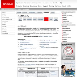 Java SE Security