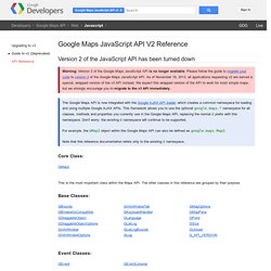 Maps API Version 2 Reference