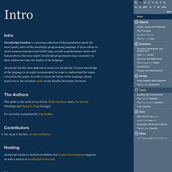JavaScript Гарден