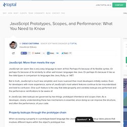 Guide to JavaScript Prototypes, Scopes, and Performance