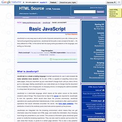 Java Script programming tutorial