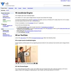 v8 - V8 JavaScript Engine