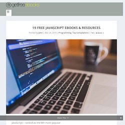 19 Free Javascript Ebooks & Resources - Download Free Ebooks, Legally