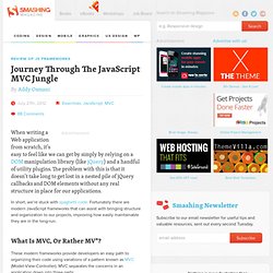 Journey Through The JavaScript MVC Jungle