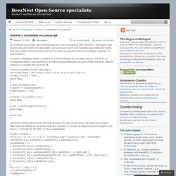 mktime y checkdate en javascript « BeezNest Open-Source specialists