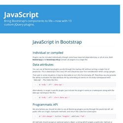 Javascript · Twittstrap