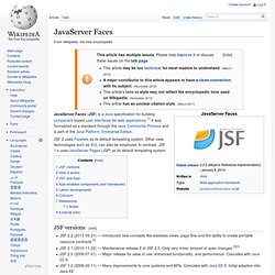 JavaServer Faces