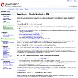 javasimon - Google Code