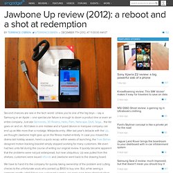 Jawbone Up review (2012): a reboot and a shot at redemption