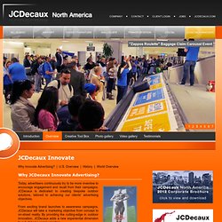 JCDecaux North America, Outdoor Advertising