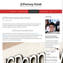 JCPenney Associate Kiosk