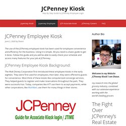 JCPenney Employee Kiosk