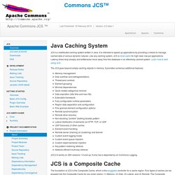 JCS – Java Caching System