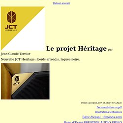 Enceintes JCT acoustics