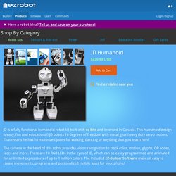 JD Humanoid - Products - EZ-Robot