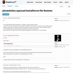 jdownloder/pyLoad installieren für Dumme