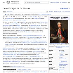 Jean-François de La Pérouse