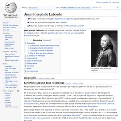 1770 Jean-Joseph de Laborde s'octroie 1 500 hectares de terres