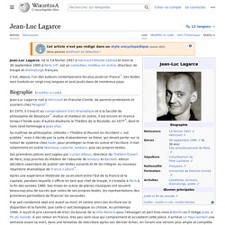 Jean-Luc Lagarce