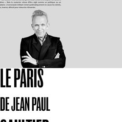 Jean Paul Gaultier Le créateur -F