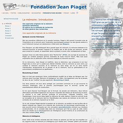 Jean Piaget – L'œuvre