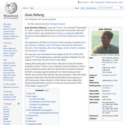 Jean Seberg - Wikipedia