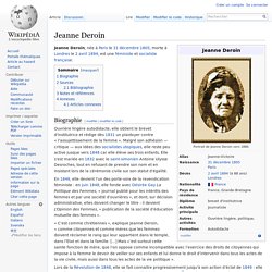 Jeanne Deroin