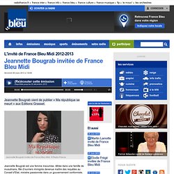 Interview (France Bleue Gironde)