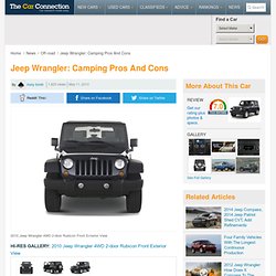 Jeep Wrangler: Camping Pros And Cons