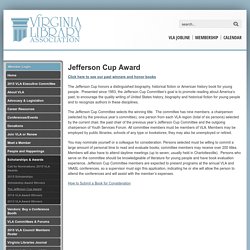 Jefferson Cup Award