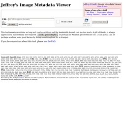 Jeffrey Friedl's Image Metadata Viewer