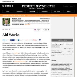 "Aid Works" by Jeffrey D. Sachs