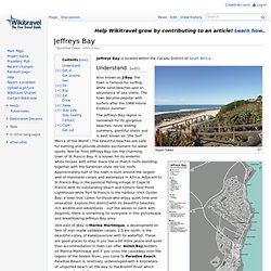 Jeffreys Bay travel guide