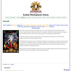 Euskal Herriko Pertsonaia Mitologikoak - Euskal Mitologiaren Ataria