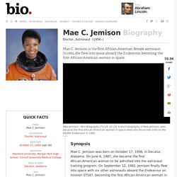 Mae C. Jemison Biography