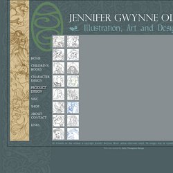 Jennifer Gwynne Oliver Illustration - Product design
